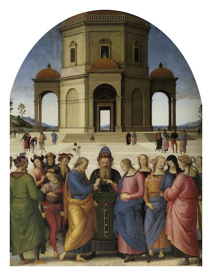 Lo Sposalizio della Vergine de Il Perugino