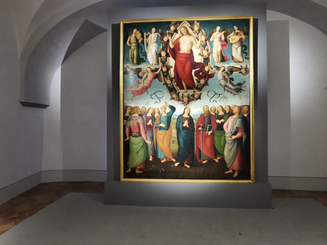 La Pala di Sansepolcro di Perugino in mostra al Museo del Capitolo della Cattedrale di Perugia