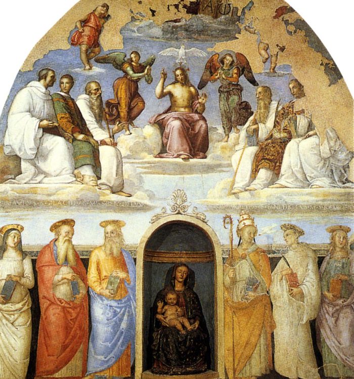 Trinity and Saints of the Cappella di San Severo