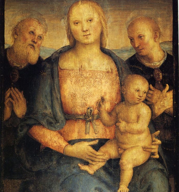 Madonna and Child between Saints Ercolano and Costanzo or Madonna of the Kitchen