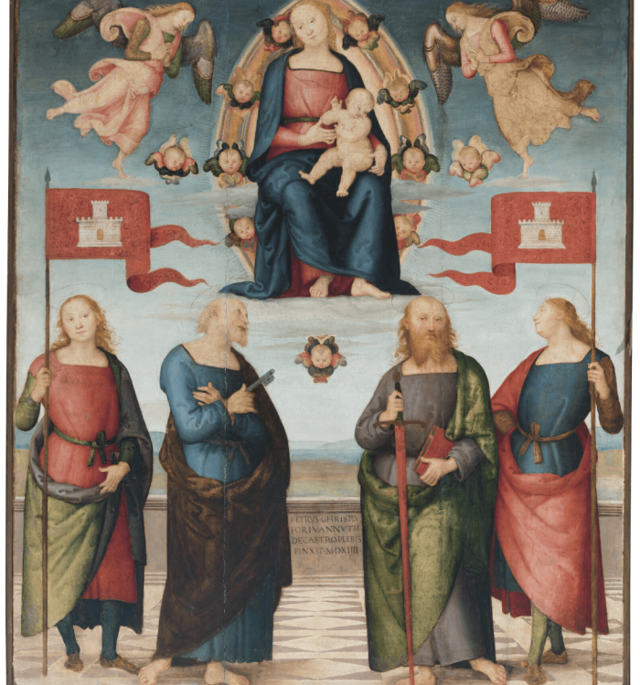 Madonna and Child with Saints Gervasius, Peter, Paul and Protasius